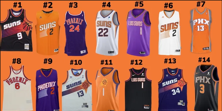 City Edition 2019-2020 Phoenix Suns Black #1 NBA Jersey,Phoenix Suns