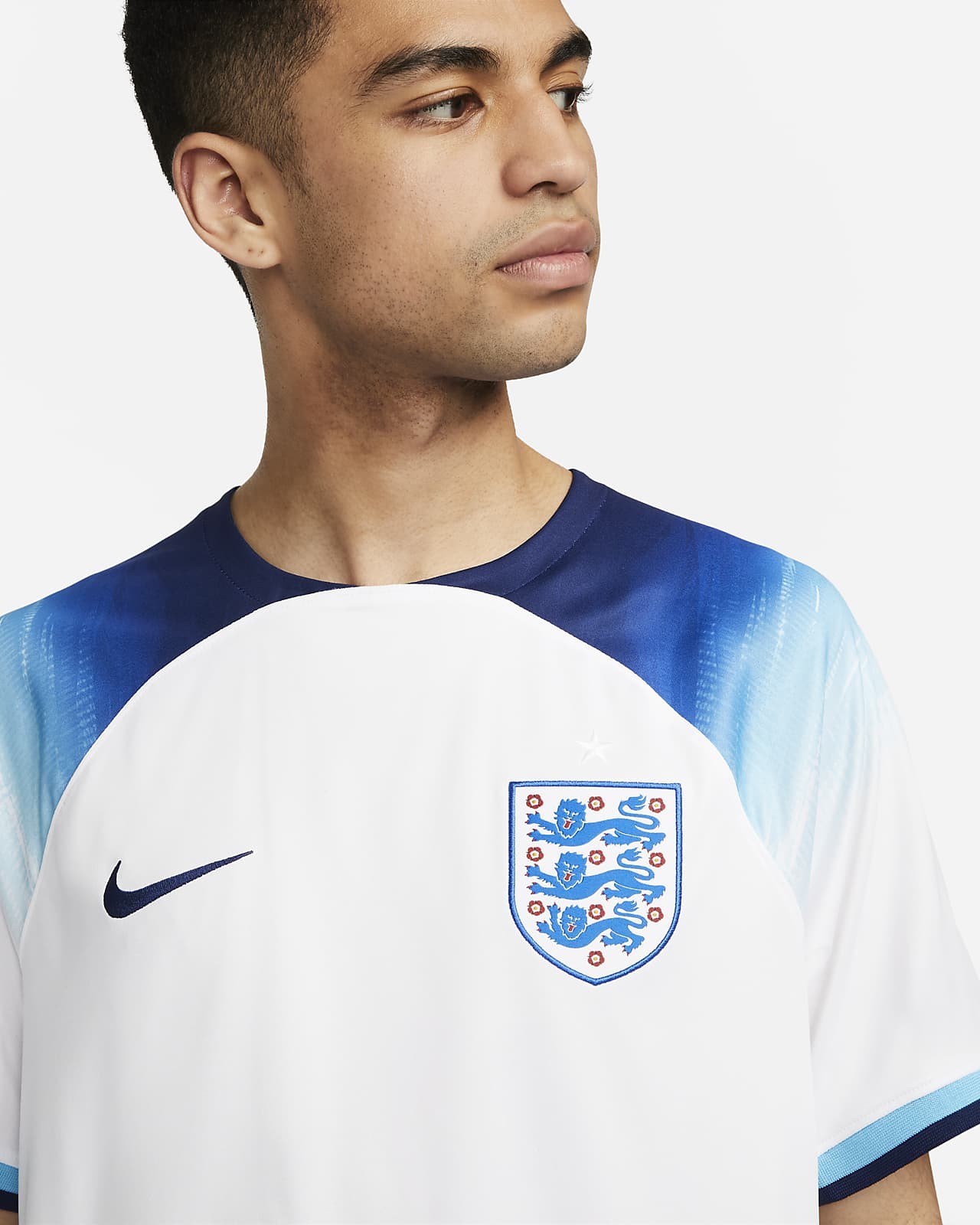 Men's England Home Soccer Jersey World Cup 2022 Fans Version