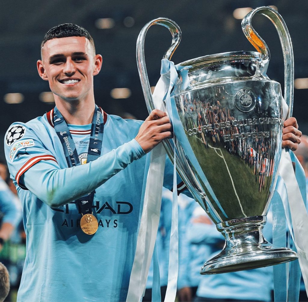 Phil Foden, Champions League winner - Madrid Football Agency